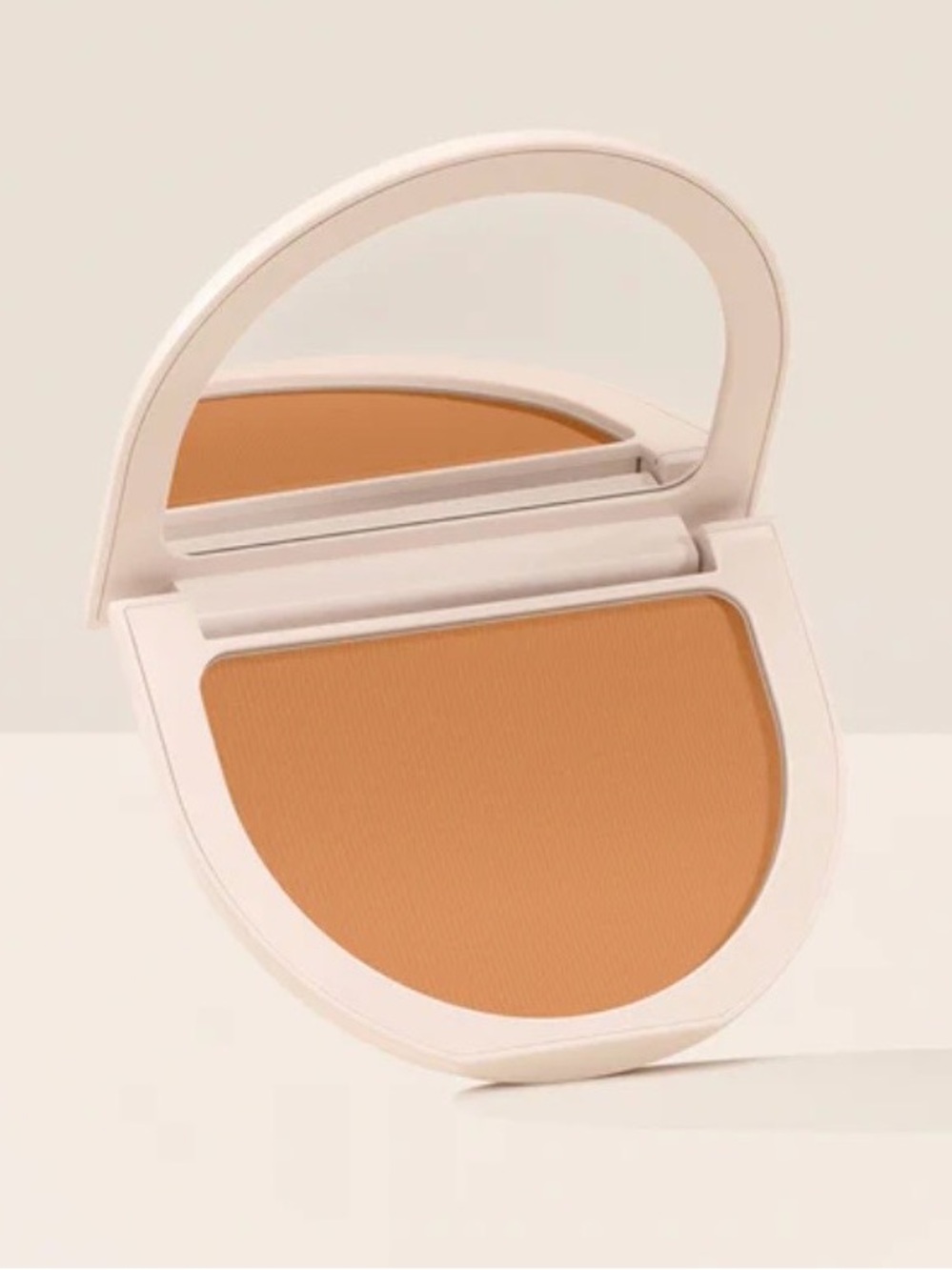 Rare Beauty True To Myself Tinted Pressed Finishing Powder in almond